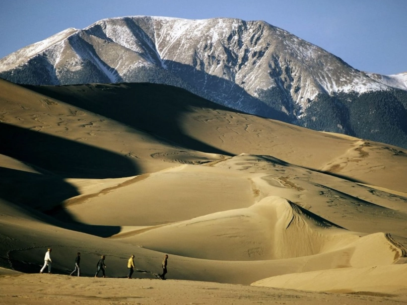 Medano Creek water levels