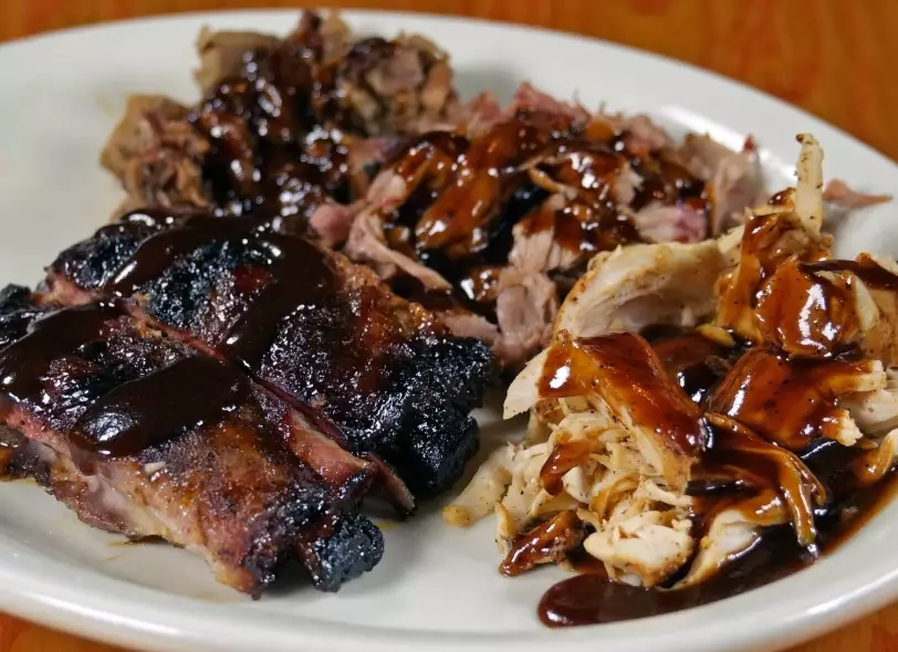 American comfort food dinner