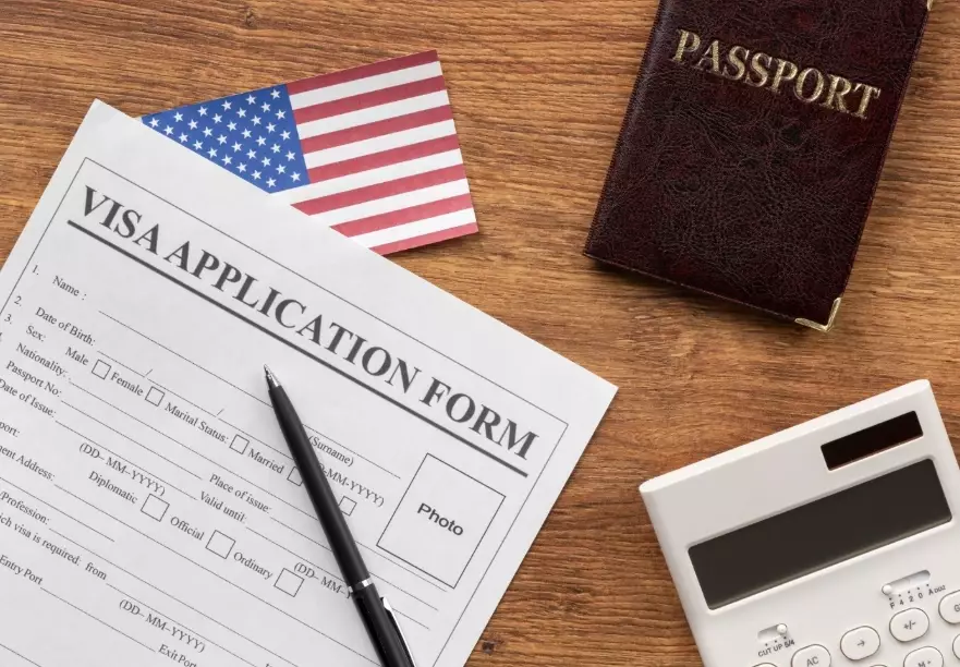 US visa application fee