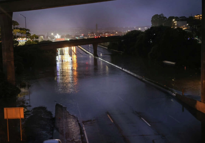 rainfall by month California