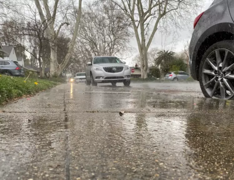 rainfall by month California