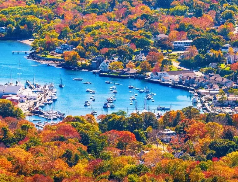 New England fall foliage