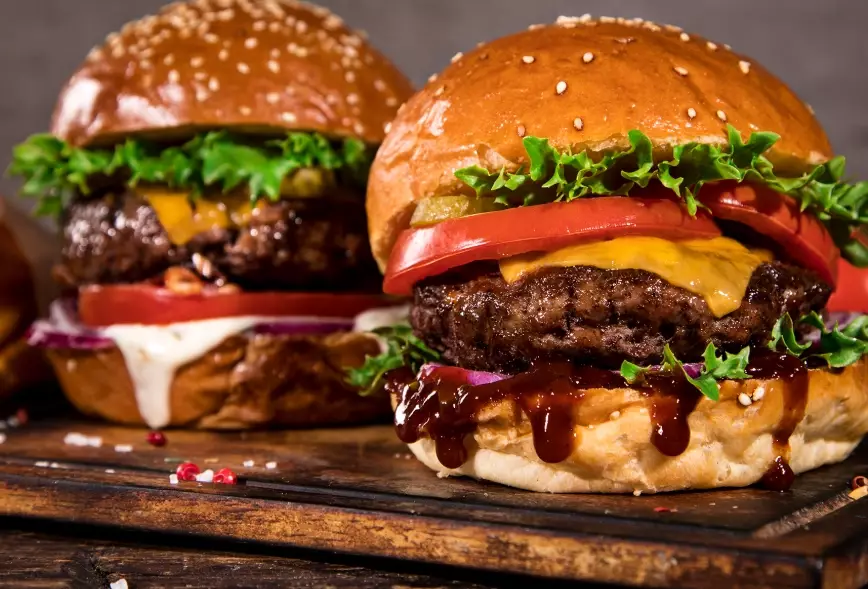 American food for dinner