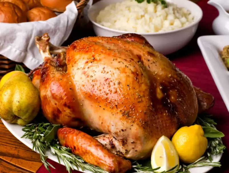 typical american dinner