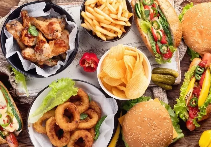 typical American dinner