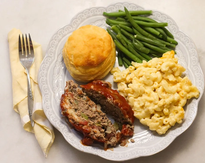 American family dinner